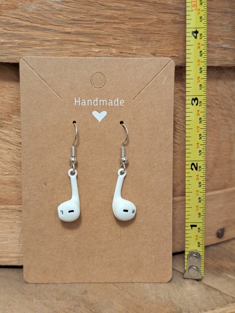 Air Pods Metal Earrings NEW